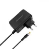 Fonte de alimentação para interiores Qoltec 51028 18W preta 220-240V
