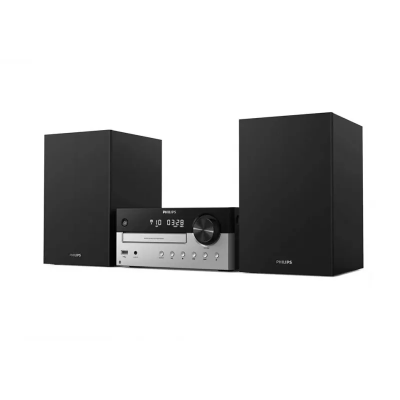 Micro sistema Hi-Fi Philips TAM4205 60 W preto, prateado