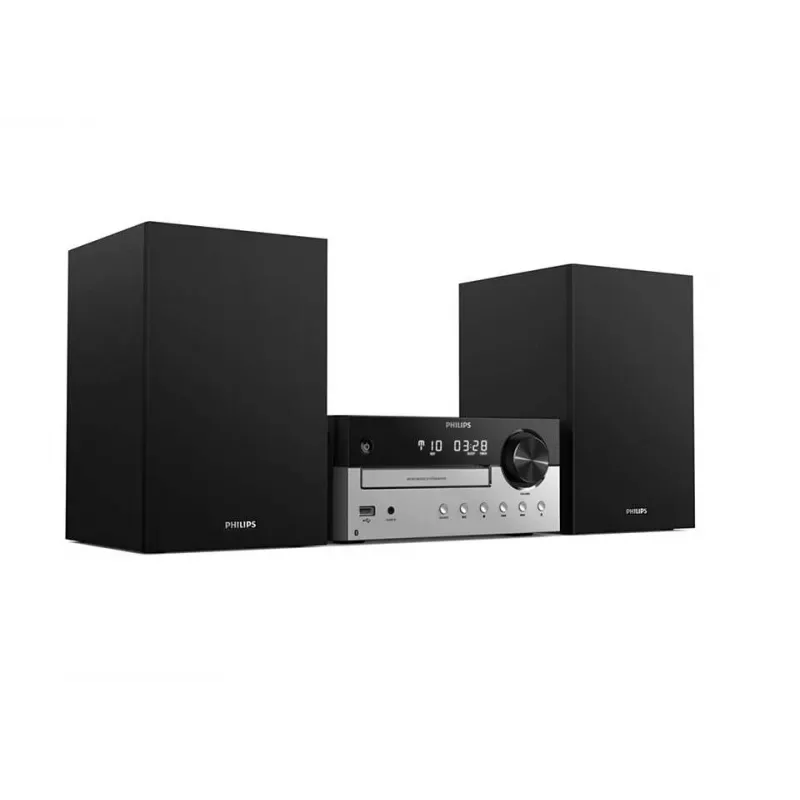 Micro sistema Hi-Fi Philips TAM4205 60 W preto, prateado