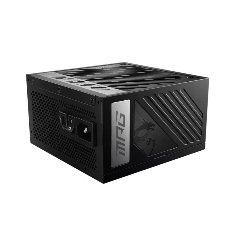 Fonte de alimentação MSI MPG A1000G PCIE5 1000 W 20+4 pin ATX ATX preta