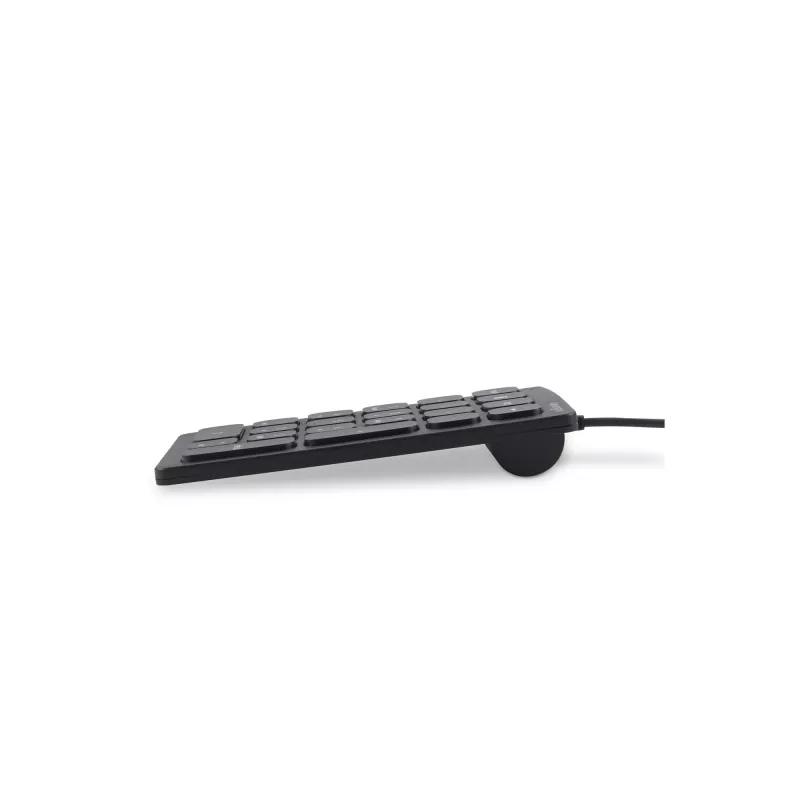 Teclado numérico com fios Kensington, USB, 21, portátil/PC, preto