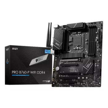 Placa-mãe MSI PRO B760-P WIFI DDR4 LGA 1700 ATX