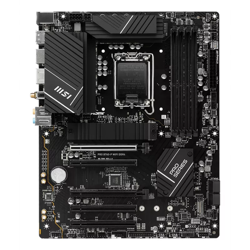 Placa-mãe MSI PRO B760-P WIFI DDR4 LGA 1700 ATX