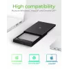 Caixa para SSD ICY BOX IB-200T-C3 preta 2,5 polegadas