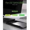 Caixa para SSD ICY BOX IB-200T-C3 preta 2,5 polegadas