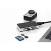 Leitor de cartões DIGITUS USB 3.0, suporta cartões MS/SD/SDHC/MiniSD/M2/CF/MD/SDXC, cabo de ligação USB-A de 1M