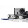 Leitor de cartões DIGITUS USB 3.0, suporta cartões MS/SD/SDHC/MiniSD/M2/CF/MD/SDXC, cabo de ligação USB-A de 1M