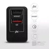 Carregador de parede Axagon ACU-QS24 QUICK and SMART, 2x porta USB QC3.0/AFC/FCP + 5V-1,2A, 24W