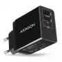 Carregador de parede Axagon ACU-QS24 QUICK and SMART, 2x porta USB QC3.0/AFC/FCP + 5V-1,2A, 24W
