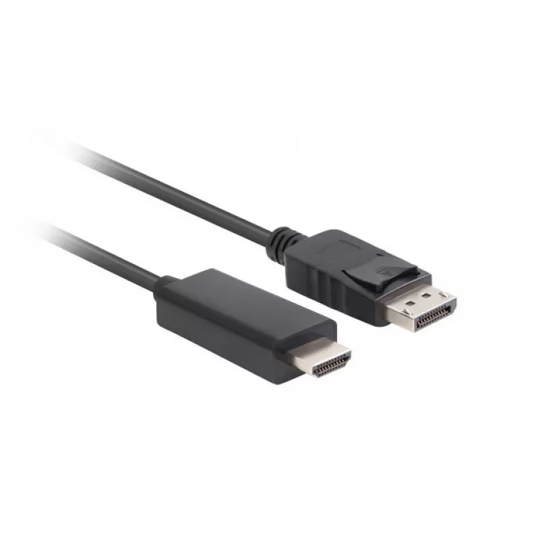 Cabo LANBERG DisplayPort(m) V1.1 -> HDMI(m) 1,8 m preto