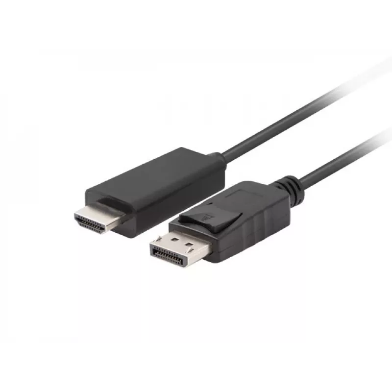 Cabo DisplayPort para HDMI LANBERG CA-DPHD-11CC-0050-BK, DisplayPort 1.1 (macho) para HDMI (macho), 5 m, 1080p, 60 Hz