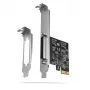 Axagon PCEA-P1N PCIe - adaptador de 1 porta paralela com SP & LP, PCIe, paralela, fêmea, full-height / low-profile, PCIe 2.0, China