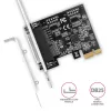 Axagon PCEA-P1N PCIe - adaptador de 1 porta paralela com SP & LP, PCIe, paralela, fêmea, full-height / low-profile, PCIe 2.0, China