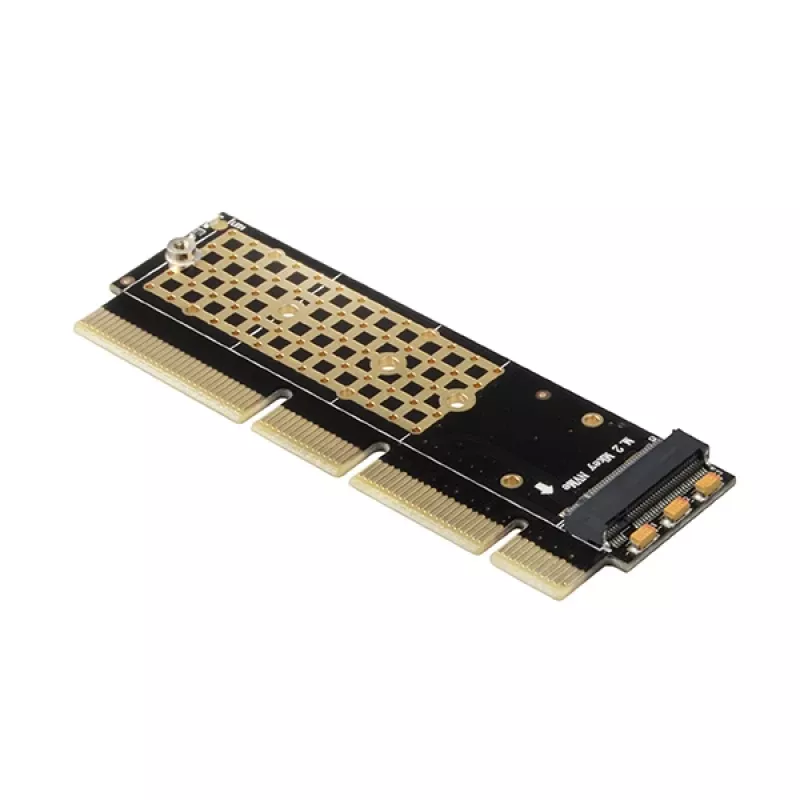 Adaptador de slot M.2 NVMe M-Key Axagon PCEM2-1U PCIe x16/x8/x4 1U