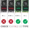 Controlador PCIe Axagon PCES-SA4M2 2 portas SATA 6G internas + placas/adaptadores M.2 B-Key M.2, SATA