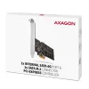 Controlador PCIe Axagon PCES-SA4M2 2 portas SATA 6G internas + placas/adaptadores M.2 B-Key M.2, SATA