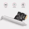 Controlador PCIe Axagon PCES-SA4X4 - 4 portas SATA 6G internas, ASM1164, SP & LP