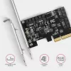 Controlador PCIe Axagon PCES-SA4X4 - 4 portas SATA 6G internas, ASM1164, SP & LP