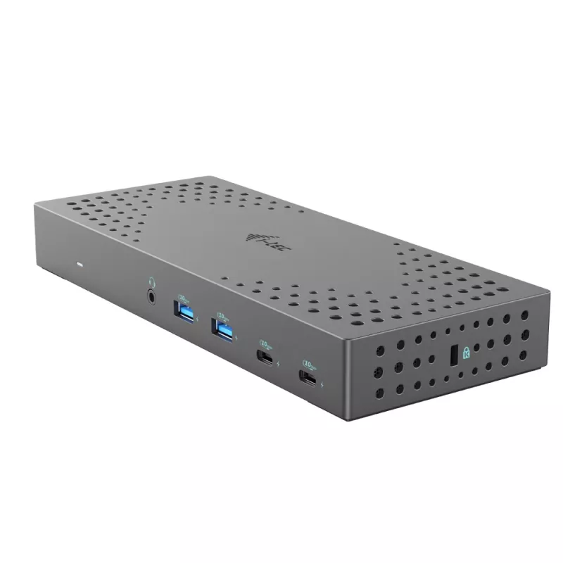 Estação de acoplamento i-tec USB 3.0 / USB-C / Thunderbolt, 3x 4K Gen 2 + Power Delivery 100W