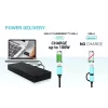 Estação de acoplamento i-tec USB 3.0 / USB-C / Thunderbolt, 3x 4K Gen 2 + Power Delivery 100W
