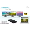 Estação de acoplamento i-tec USB 3.0 / USB-C / Thunderbolt, 3x 4K Gen 2 + Power Delivery 100W