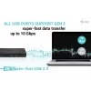 Estação de acoplamento i-tec USB 3.0 / USB-C / Thunderbolt, 3x 4K Gen 2 + Power Delivery 100W