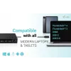 Estação de acoplamento i-tec USB 3.0 / USB-C / Thunderbolt, 3x 4K Gen 2 + Power Delivery 100W