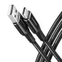 Cabo Axagon BUCM-AM10AB HQ USB-C USB-A 1 m