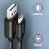 Cabo USB Axagon BUCM-AM10TB USB 2.0 0,6 m USB-C USB-A preto