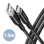 Cabo USB Axagon BUCM-AM15AB USB 2.0 1,5 m USB A USB C preto