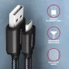 Cabo USB Axagon BUMM-AM15AB USB 2.0 1,5 m Micro-USB B USB A preto
