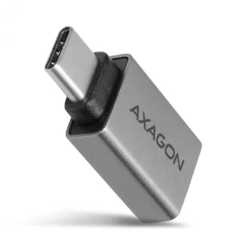 Adaptador Axagon RUCM-AFA USB-C (M) -> USB-A (F), USB 3.2 Gen 2, 3A, ALU