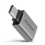 Adaptador Axagon RUCM-AFA USB-C (M) -> USB-A (F), USB 3.2 Gen 2, 3A, ALU