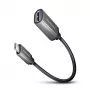 Adaptador de cabo Axagon RUCM-AFAC USB-C (M) -> USB-A (F), 20cm, USB 3.2 Gen 1, 3A, ALU