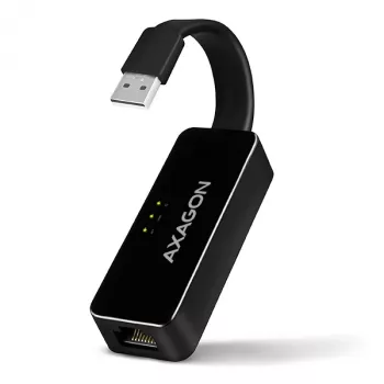 Adaptador AXAGON ADE-XR USB 2.0 Type-A Fast Ethernet 10/100, preto, 0,023 kg