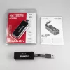AXAGON ADE-XR adaptador de USB 2.0 Type-A para Fast Ethernet 10/100, RJ-45, Realtek RTL8152, preto, 23 g