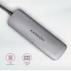 Hub Axagon HMC-HCR3A 3x USB-A + HDMI + SD/microSD USB-C 3.2 Gen 1, cabo de 20 cm, USB 3.2 Gen 1 (3.1 Gen 1) Type-C, cinzento