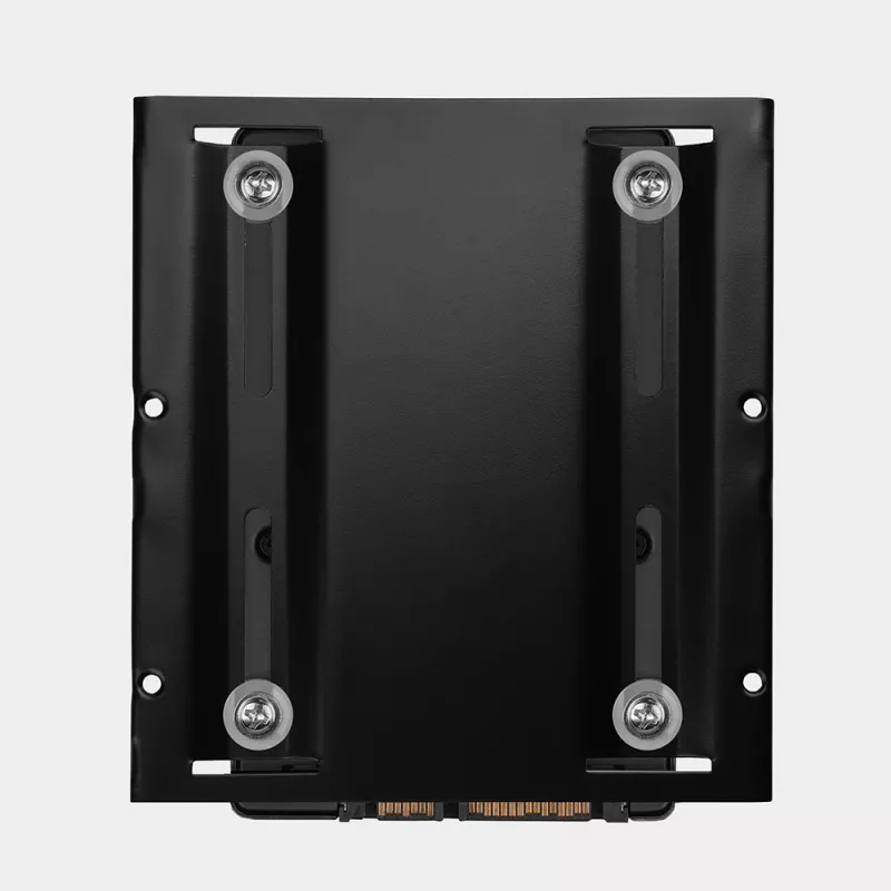 Moldura de montagem Axagon RHD-125B para 1x 2,5 polegadas em baía de 3,5 polegadas - metal preto