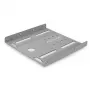 Suporte Axagon RHD-125S para 1x disco HDD/SSD de 2,5 polegadas em baía de 3,5 polegadas, metal, cinzento