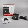 Leitor de cartões smartcard Axagon CRE-SM2 USB 2.0 preto, cabo de 1,3 m