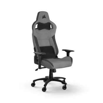 Cadeira gaming universal Corsair T3 RUSH 2023 assento acolchoado cinzento antracite