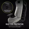 Cadeira gaming para PC Corsair CF-9010058-WW assento em malha cinzento peso máximo do utilizador 120 kg