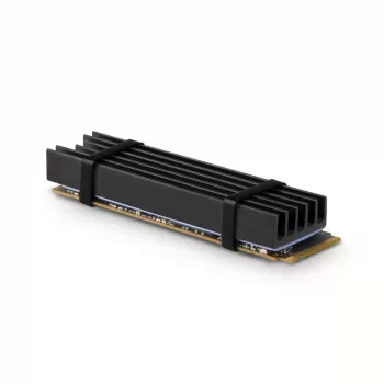 Dissipador passivo de alumínio Axagon CLR-M2L10 para todos os SSD M.2, tamanho 2280, 10 mm de altura.