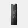 Dissipador passivo de alumínio Axagon CLR-M2L10 para todos os SSD M.2, tamanho 2280, 10 mm de altura.