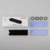 Dissipador passivo de alumínio Axagon CLR-M2L10 para todos os SSD M.2, tamanho 2280, 10 mm de altura.