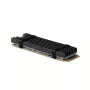 Dissipador passivo de alumínio Axagon CLR-M2L6 para todos os SSD M.2, tamanho 2280, altura 6 mm