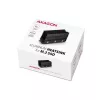 Dissipador passivo de alumínio Axagon CLR-M2XL para unidades SSD M.2 de um e dois lados, tamanho 2280, altura 36 mm