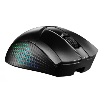 Rato MSI CLUTCH GM51 LIGHTWEIGHT WIRELESS Gaming destro RF + Bluetooth + USB Type-C ótico 26000 DPI