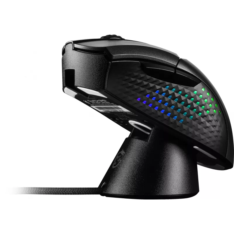 Rato MSI CLUTCH GM51 LIGHTWEIGHT WIRELESS Gaming destro RF + Bluetooth + USB Type-C ótico 26000 DPI