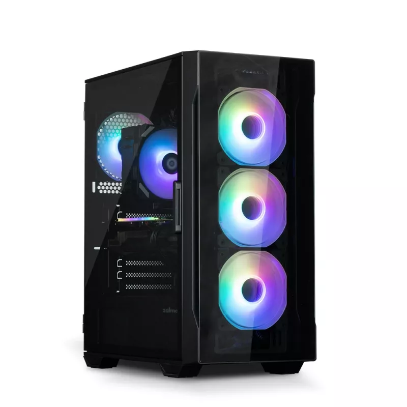 Caixa de computador Zalman I3 NEO TG BLACK Midi Tower